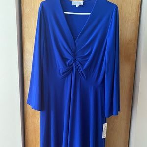 Sabrina Collective - Cecilia Knot Front Dress - 1X